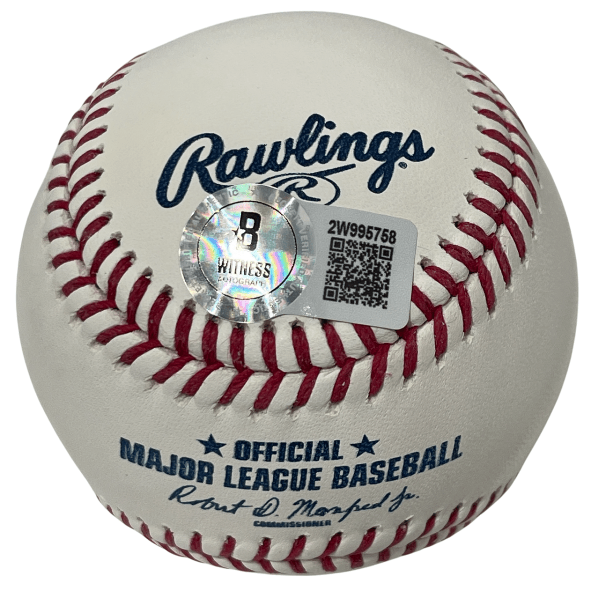 Al Bumbry Signed ROMLB Baseball w/ 73 AL ROY Beckett Witness BAS COA
