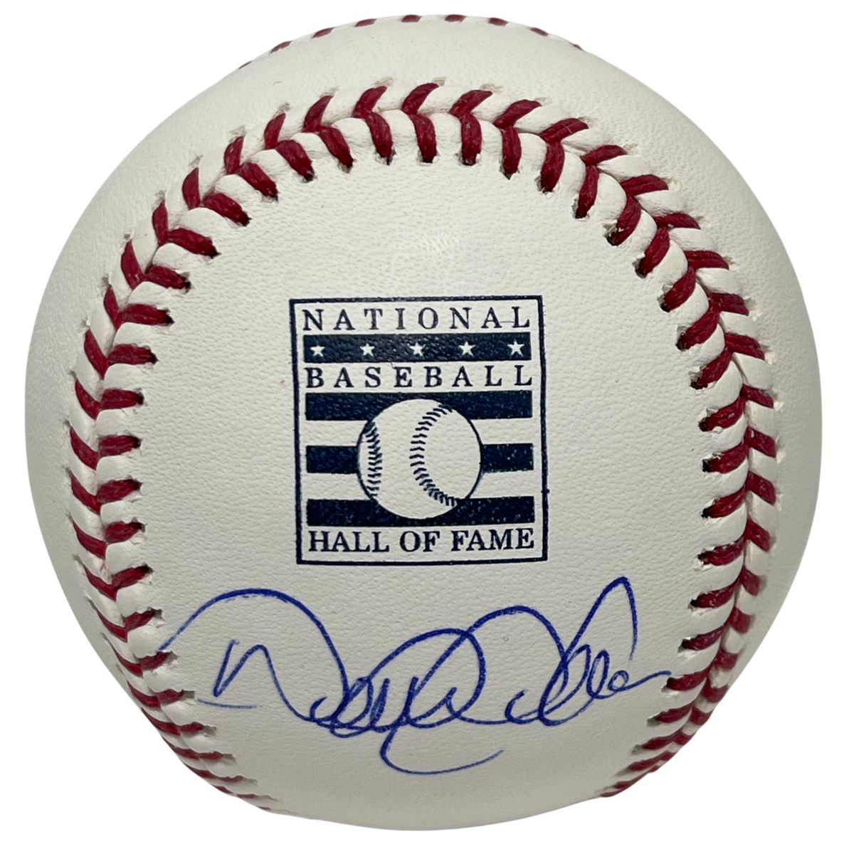 Derek Jeter Signed HOF Logo ROMLB Baseball New York Yankees MLB HOLO COA
