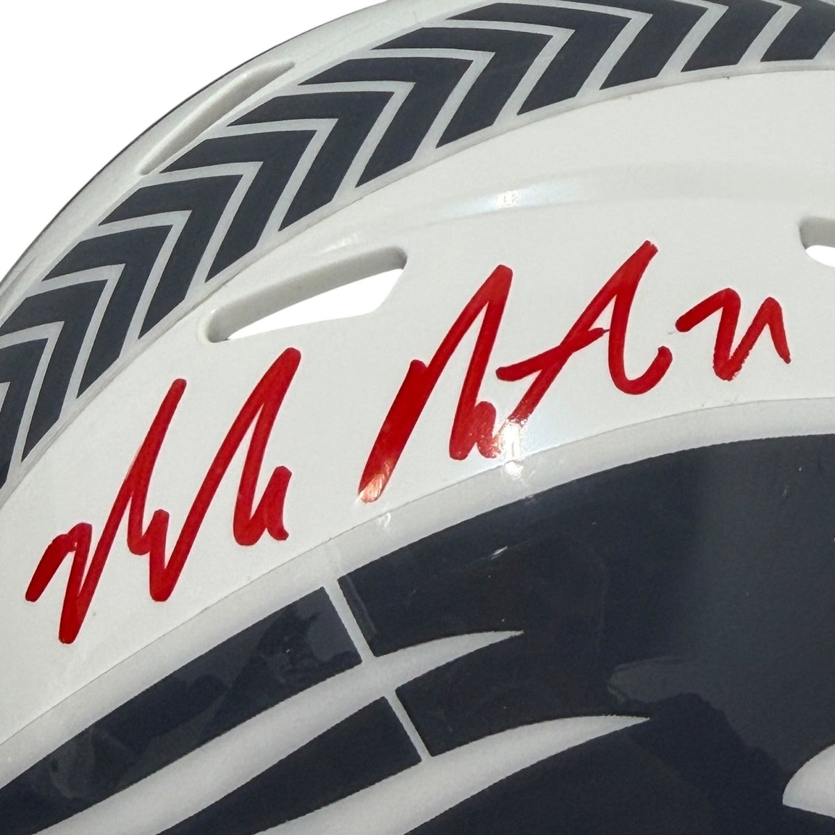 Malcolm Butler Signed Patriots Salute Mini Helmet  w/ SB XLIX GW INT JSA Wit COA