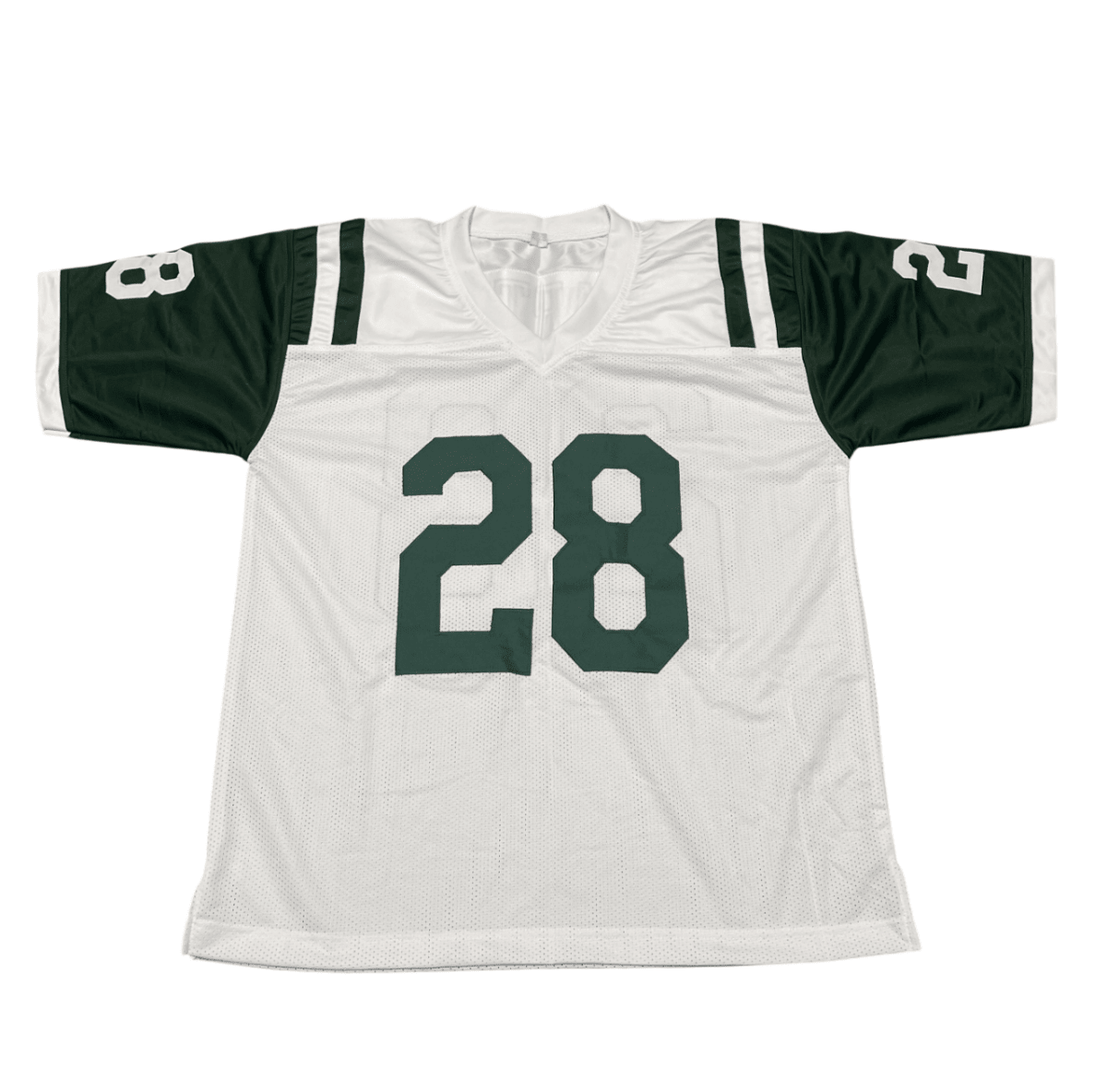 Curtis Martin Signed Autographed New York Jets Custom White Jersey PSA COA