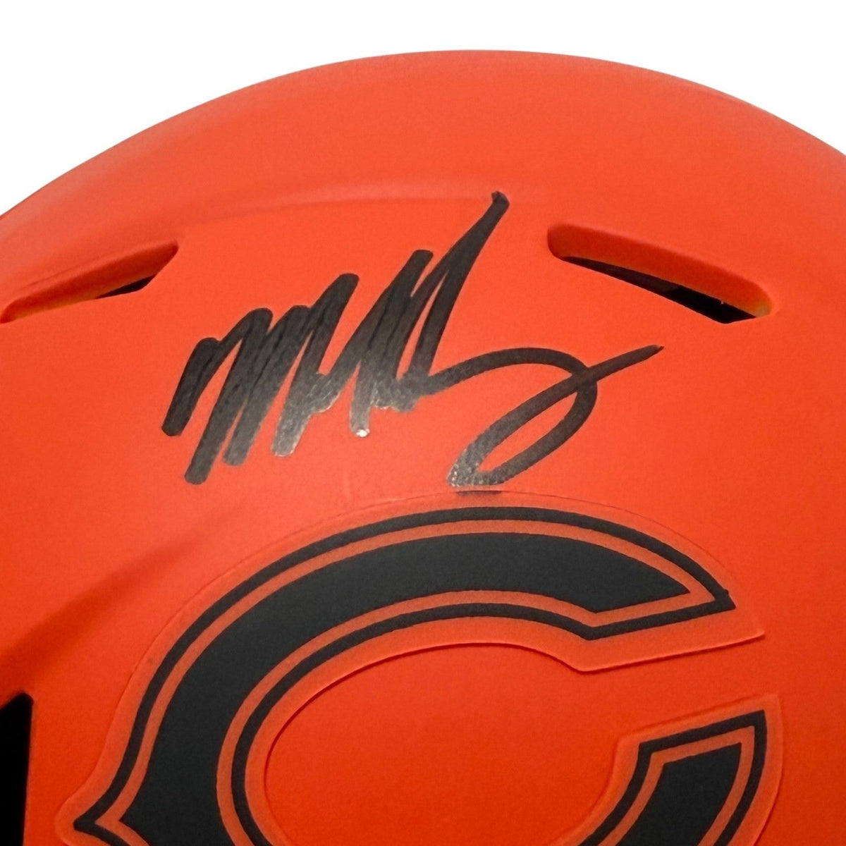 Mike Singletary Signed Autographed Chicago Bears Rave Mini Helmet JSA COA