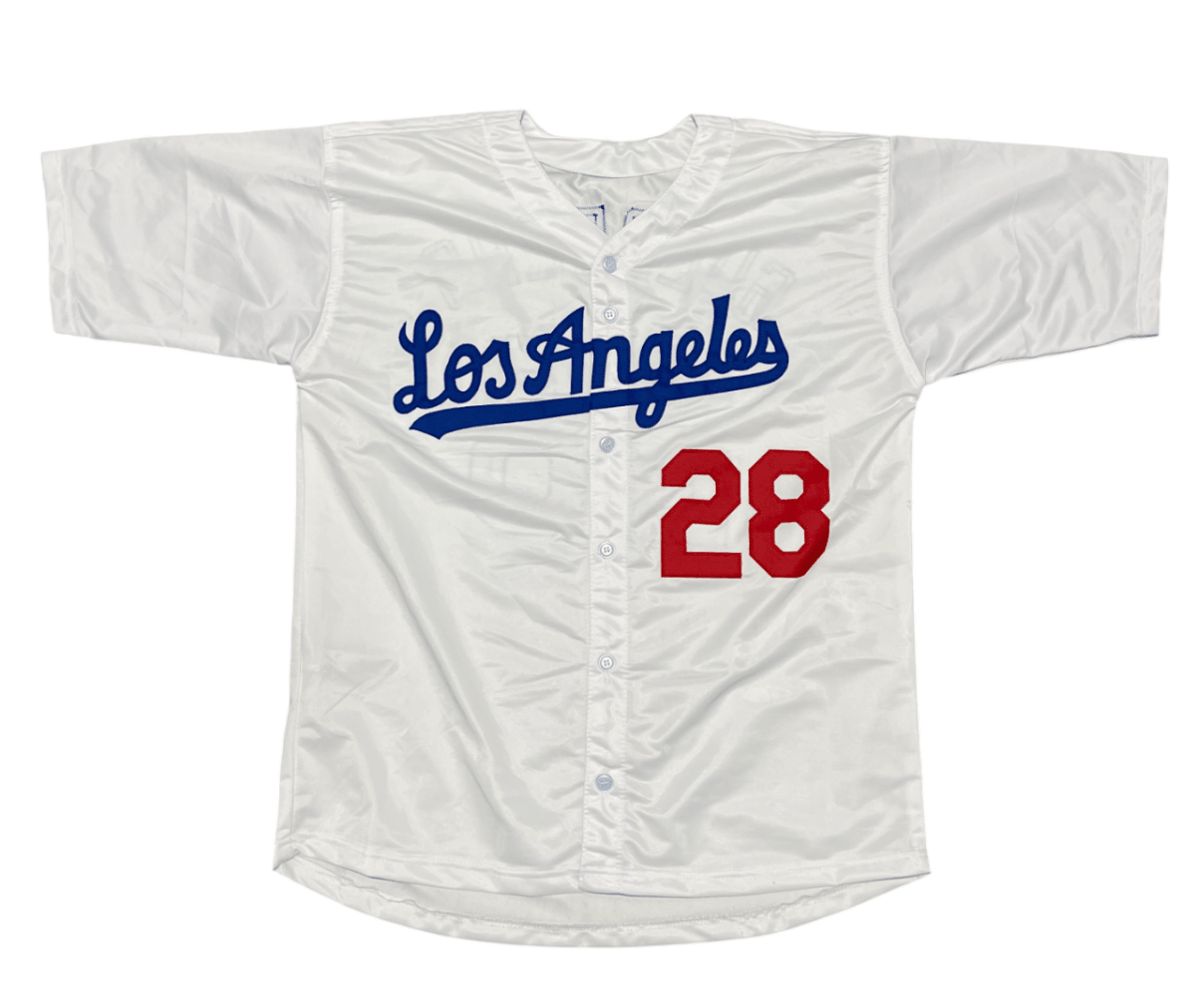 Pedro Guerrero Signed Los Angeles Dodgers Custom Jersey Beckett Witness BAS COA