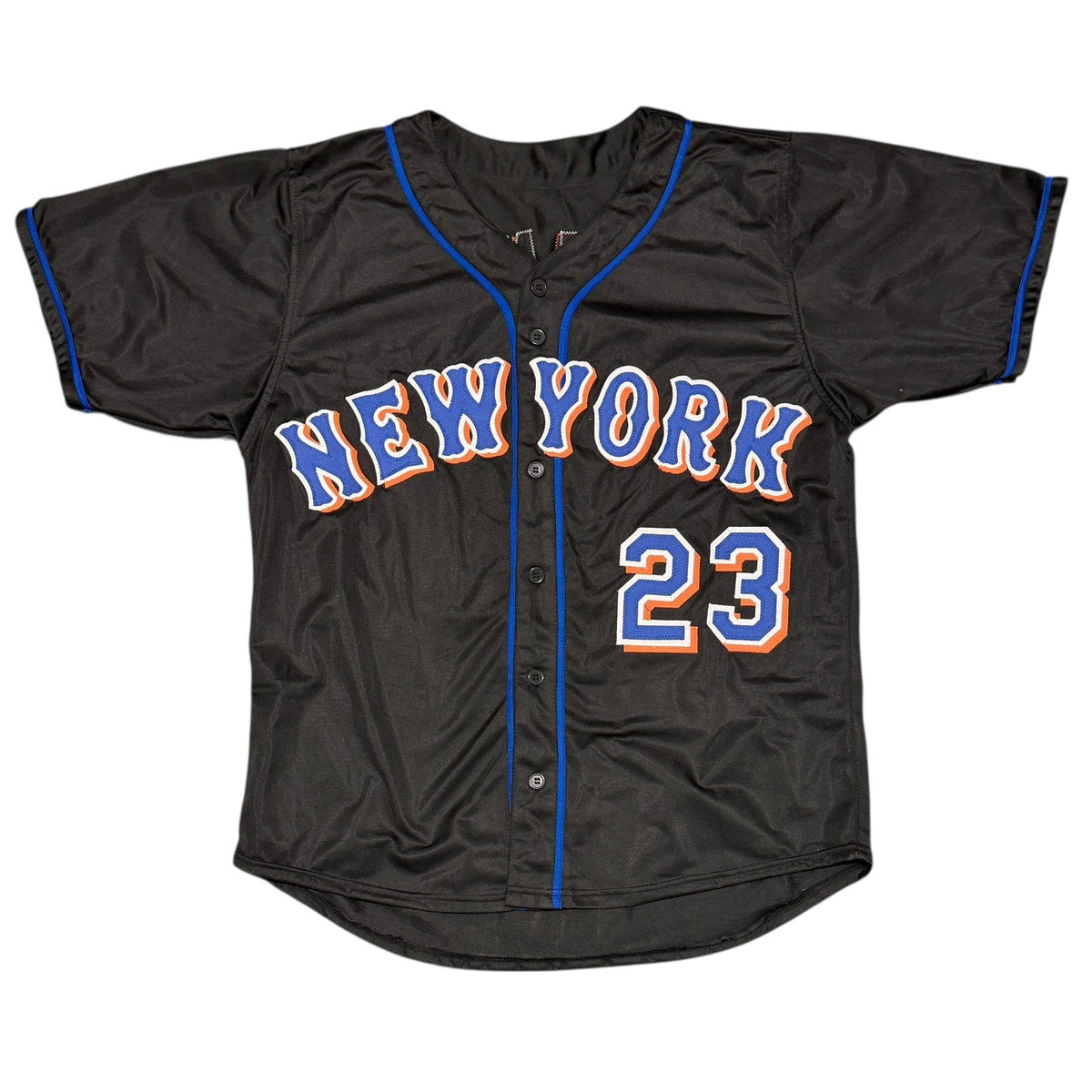 Julio Franco Signed Autographed New York Mets Custom Jersey JSA Witness COA