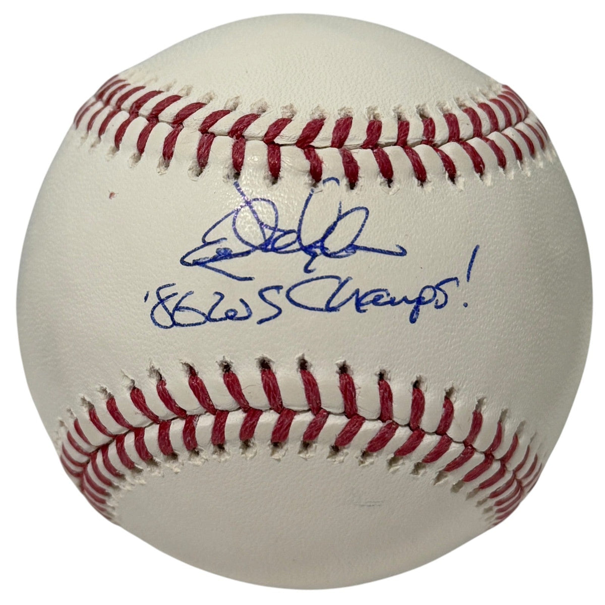 Dave Magadan Signed Autographed ROMLB Baseball w/ 86 WSC Insc JSA Witness COA