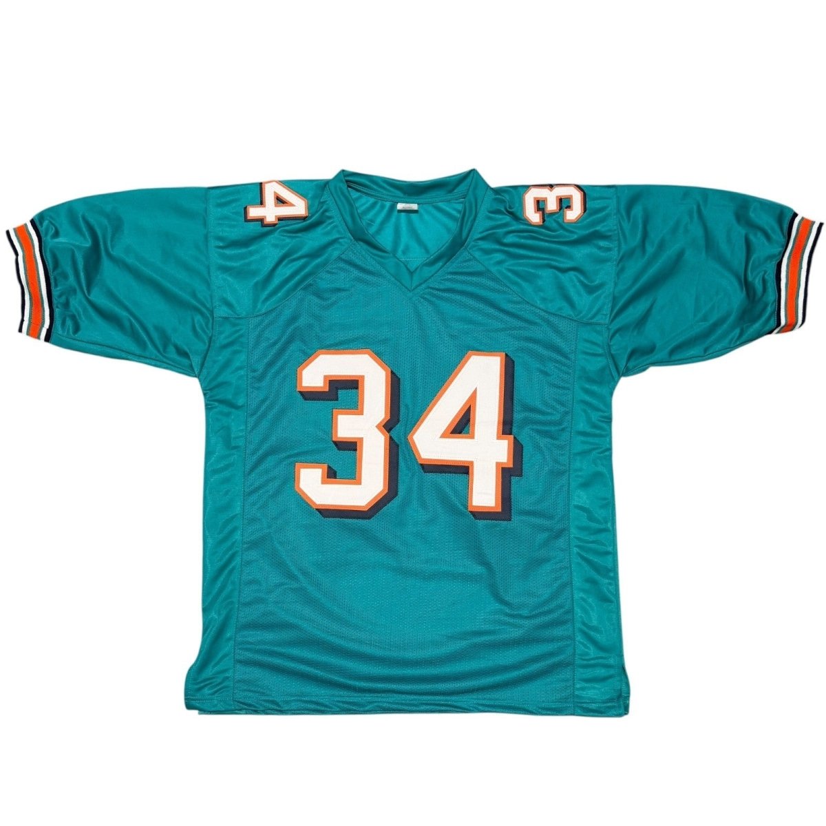 Ricky Williams Signed Autographed Miami Dolphins Custom Jersey JSA Witness COA