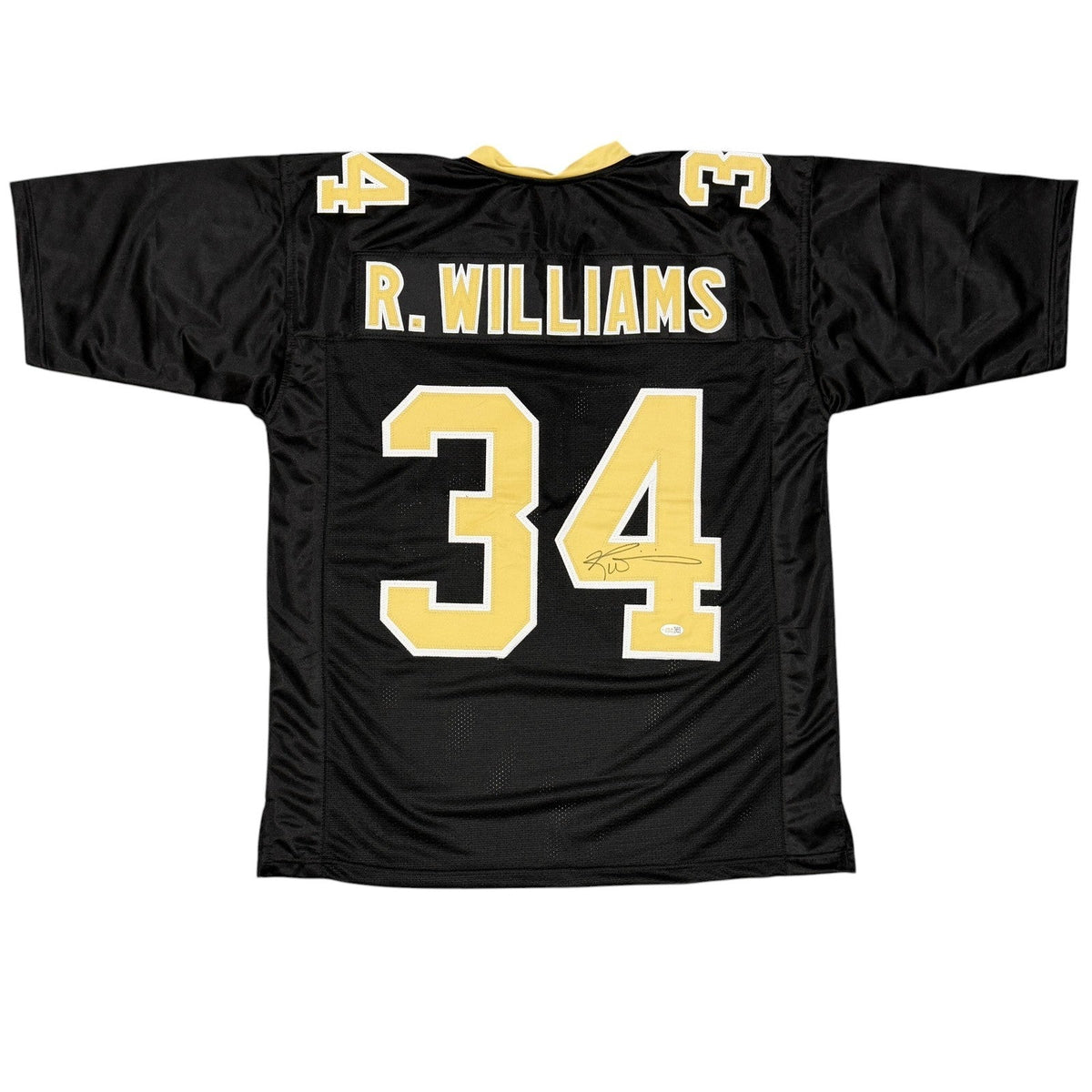 Ricky Williams Signed New Orleans Saints Custom Jersey JSA Witness COA