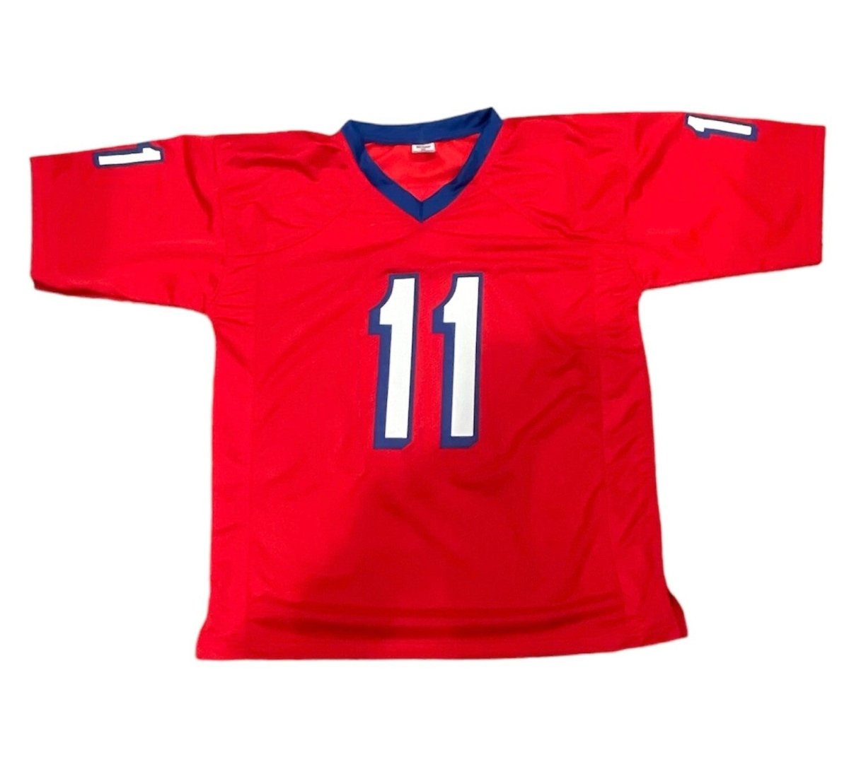Drew Bledsoe Signed New England Patriots Custom Jersey Beckett BAS COA