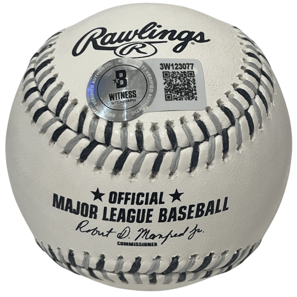 Frank Thomas Signed White Sox Logo ROMLB Baseball w/ Big Hurt Beckett W BAS COA