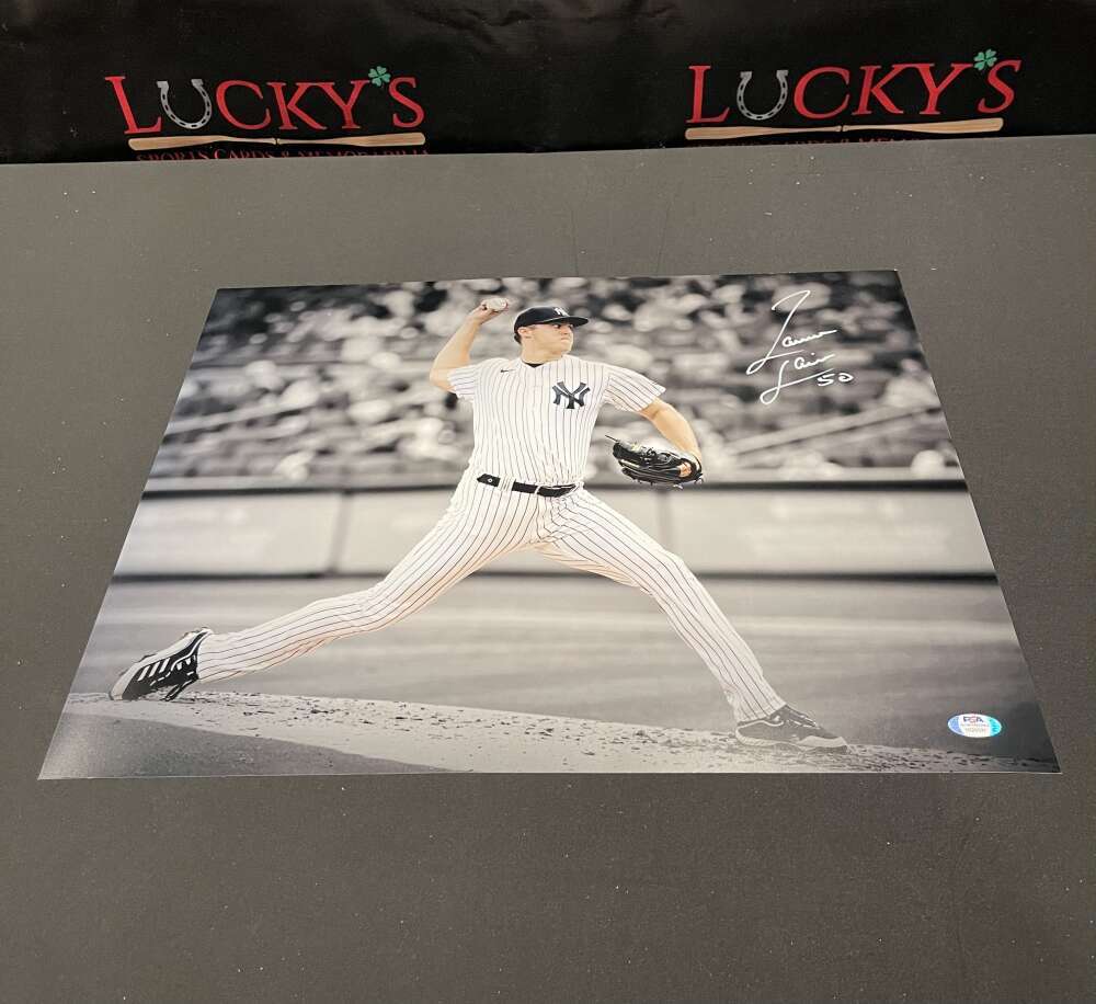 Jameson Taillon Signed Auto Autographed 16x20 Photo Spotlight PSA COA Yankees