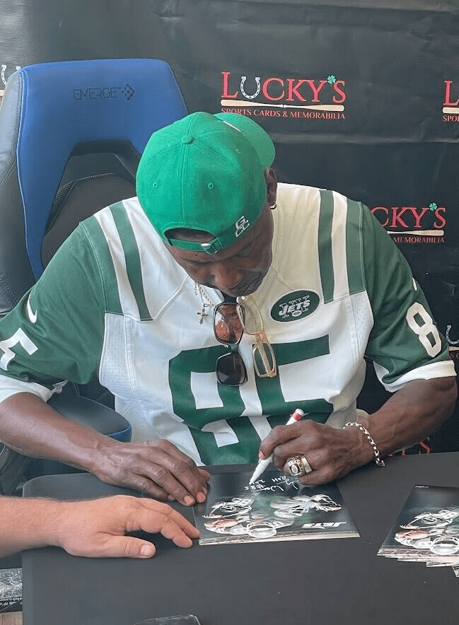 Wesley Walker Signed Jets 8x10 Photo w NYJ ROH 2012 LE JSY #85/85 LSCM COA