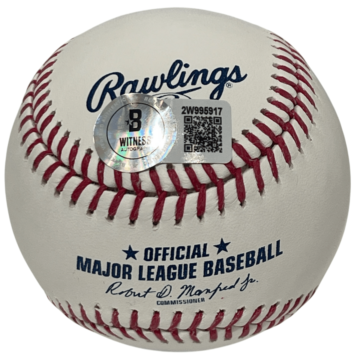 Bob Hamelin Signed ROMLB Baseball w/ 94 AL ROY + The Hammer Beckett Wit BAS COA