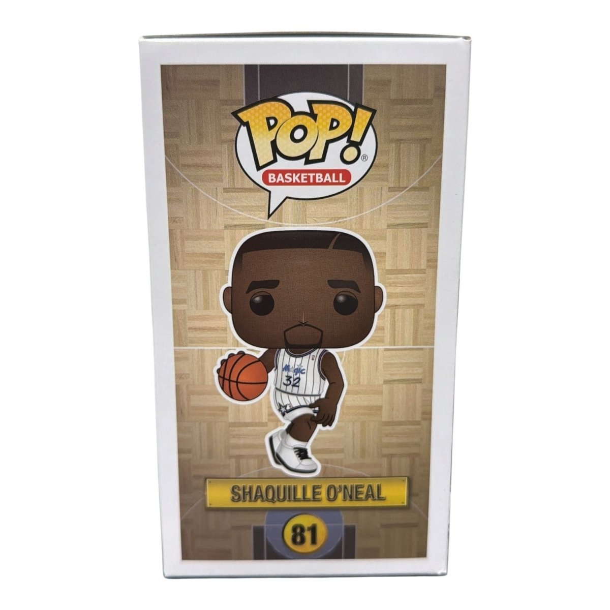 Shaquille O'Neal Signed Orlando Magic NBA HWC Funko Pop #81 JSA Witness COA Shaq