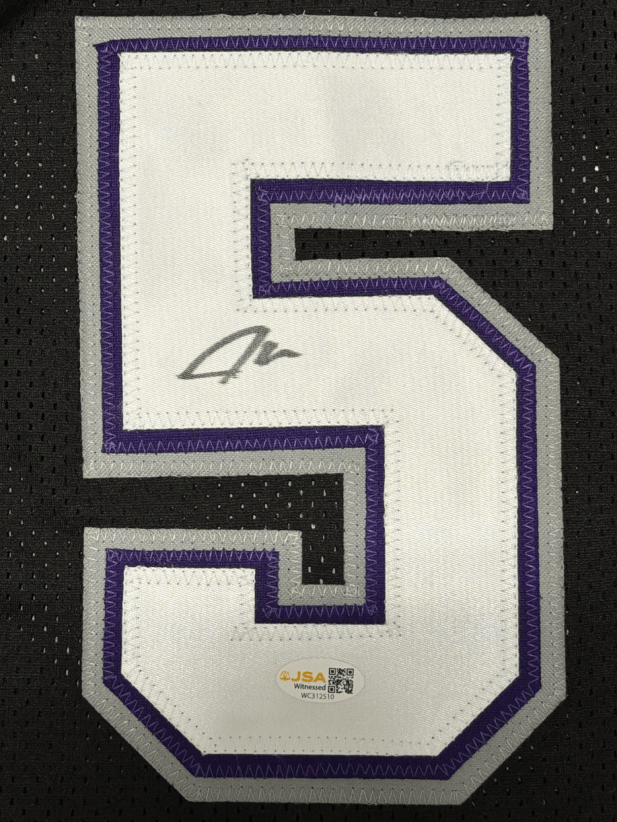 Jason Williams Signed Sacramento Kings Custom Jersey JSA Witness COA