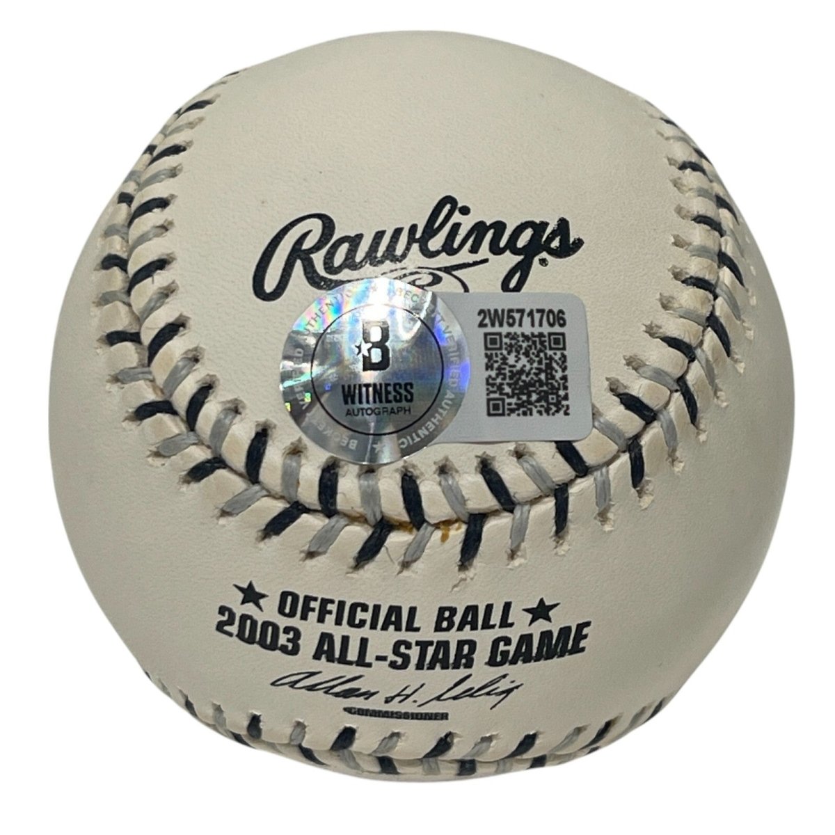 Dontrelle Willis Signed Auto 2003 All Star Logo Baseball 1st ASG Beckett BAS COA