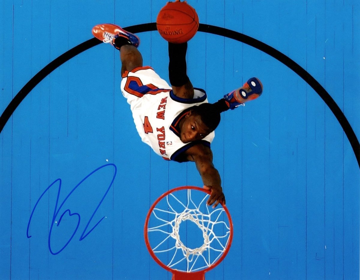 Nate Robinson Signed Autographed New York Knicks 8x10 Photo LSCM COA #2