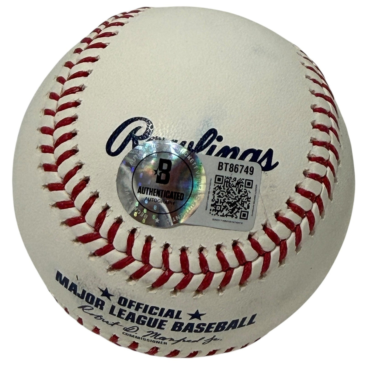 Rece Hinds Signed Autographed ROMLB Baseball Beckett BAS COA Cincinnati Reds