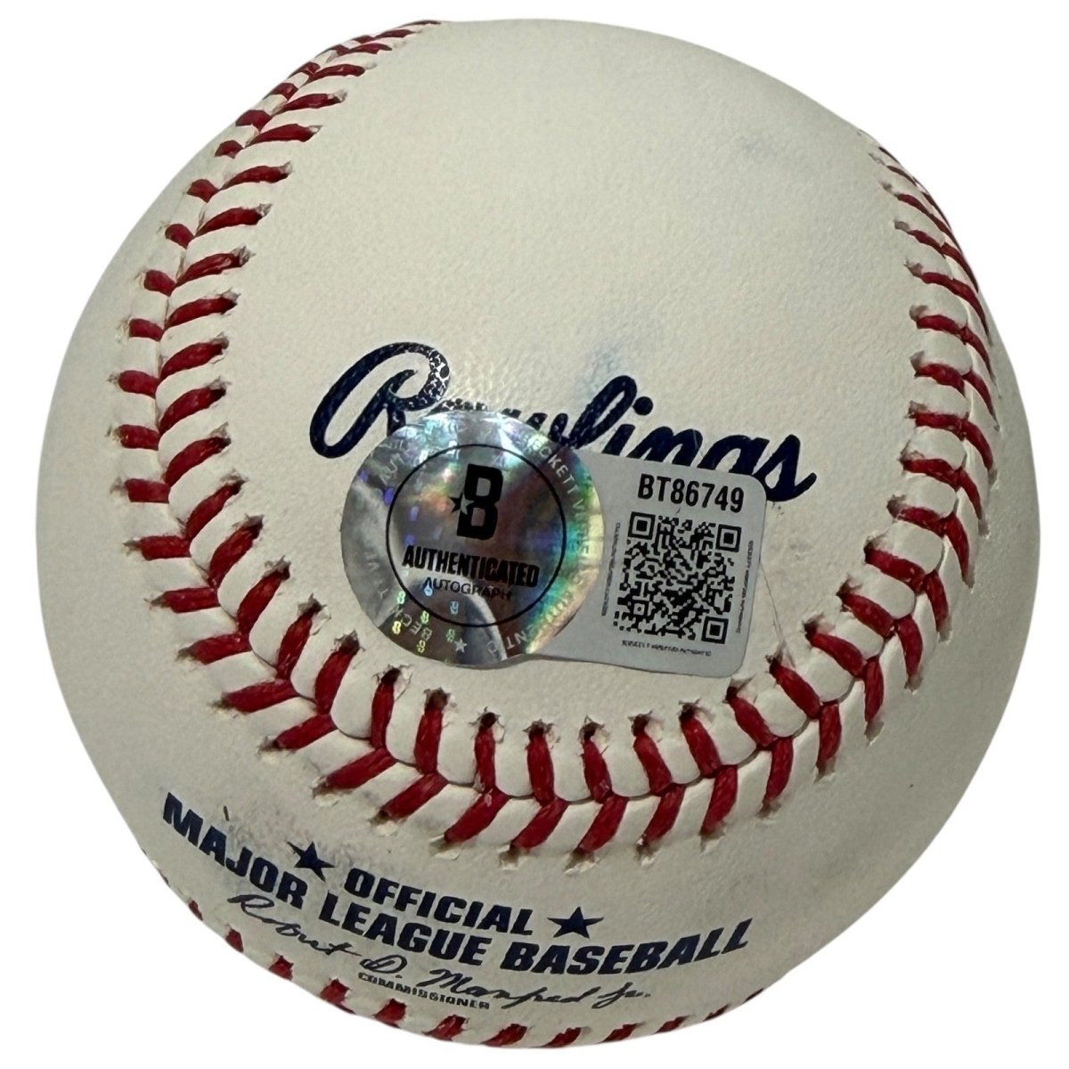 Rece Hinds Signed Autographed ROMLB Baseball Beckett BAS COA Cincinnati Reds