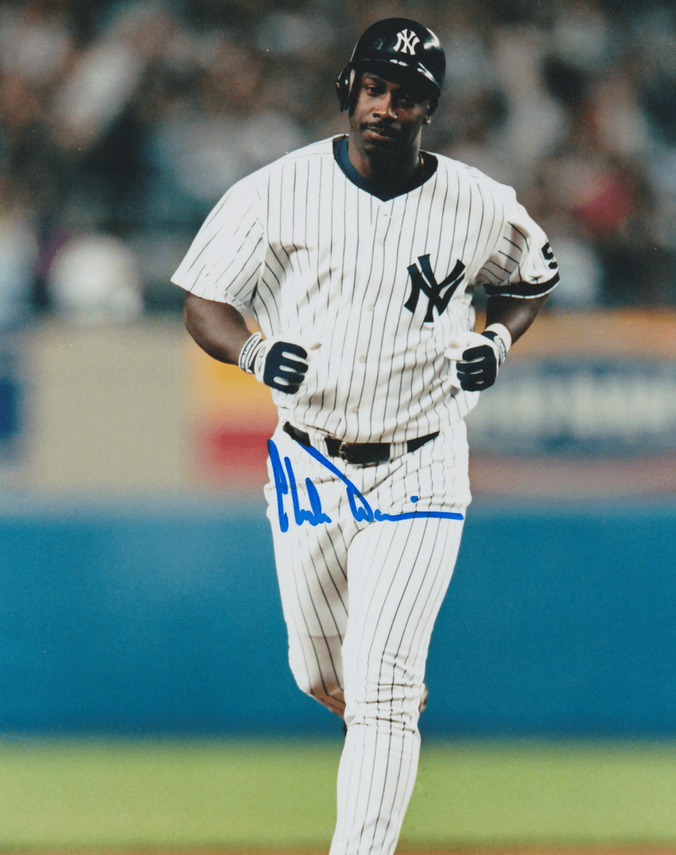 Chili Davis Signed Autographed New York Yankees 8x10 Photo LSCM COA