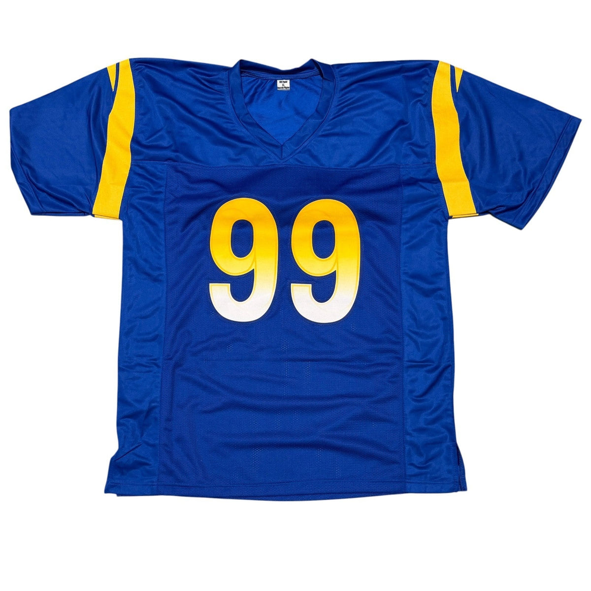 Aaron Donald Signed Los Angeles Rams Custom Jersey Beckett Witness BAS COA