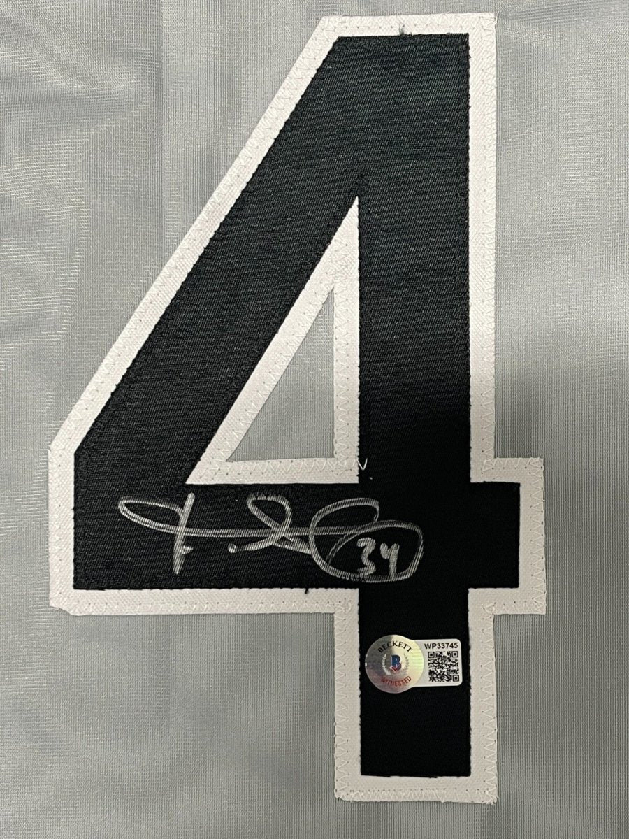 Freddy Garcia Signed Chicago White Sox Custom Grey Jersey Beckett BAS COA