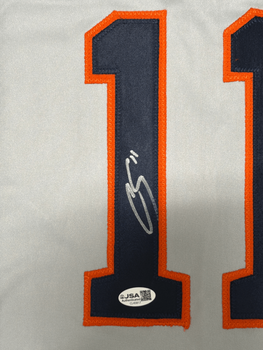 Cam Smith Signed Autographed Houston Astros Custom Jersey JSA COA