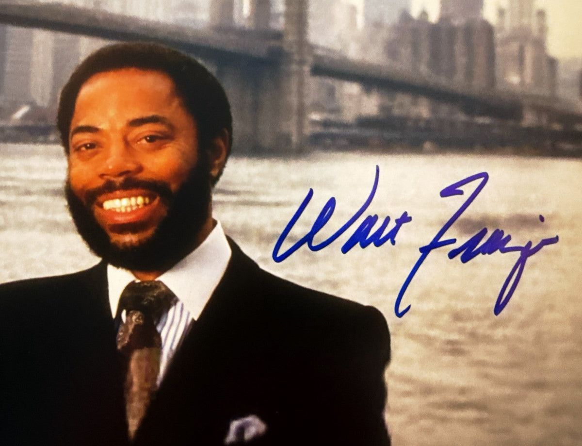 Earl Monroe &amp; Walt Frazier Signed NY Knicks 16x20 Photo Beckett Witness BAS COA