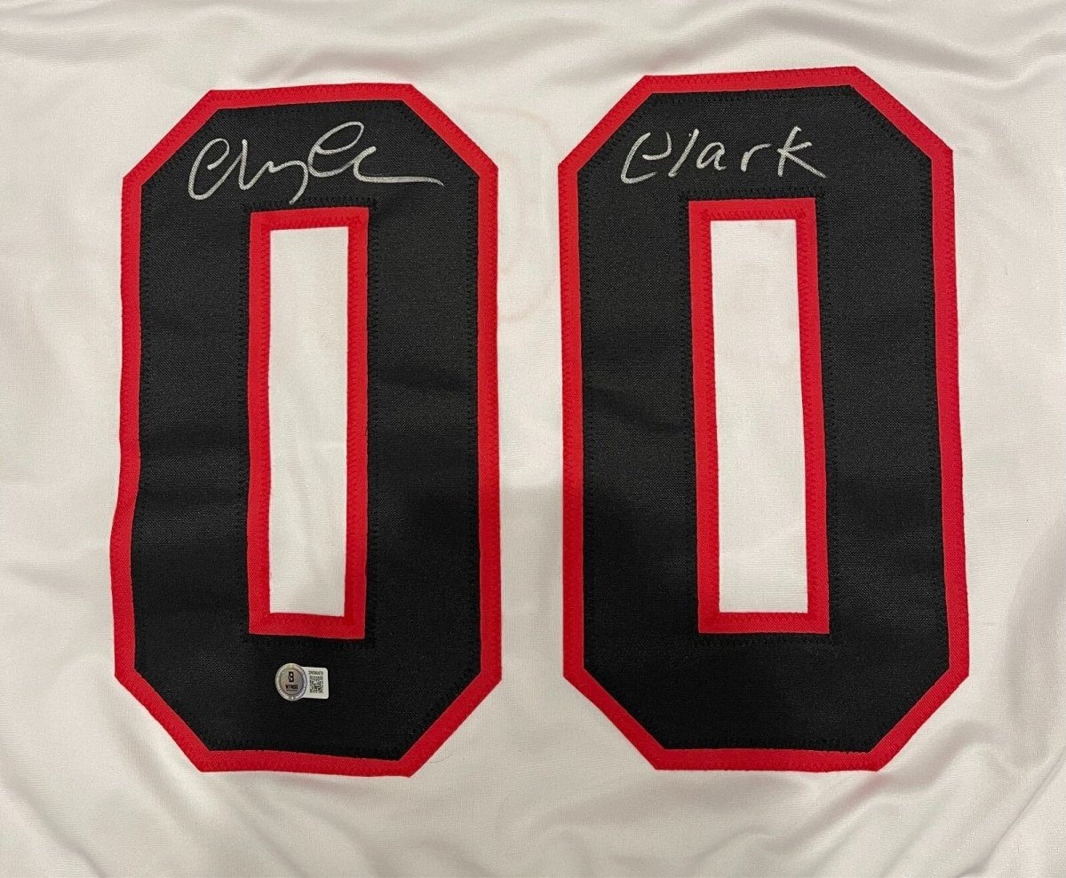 Chevy Chase Signed Custom Chicago Griswold Jersey w/ Clark Beckett Wit BAS COA