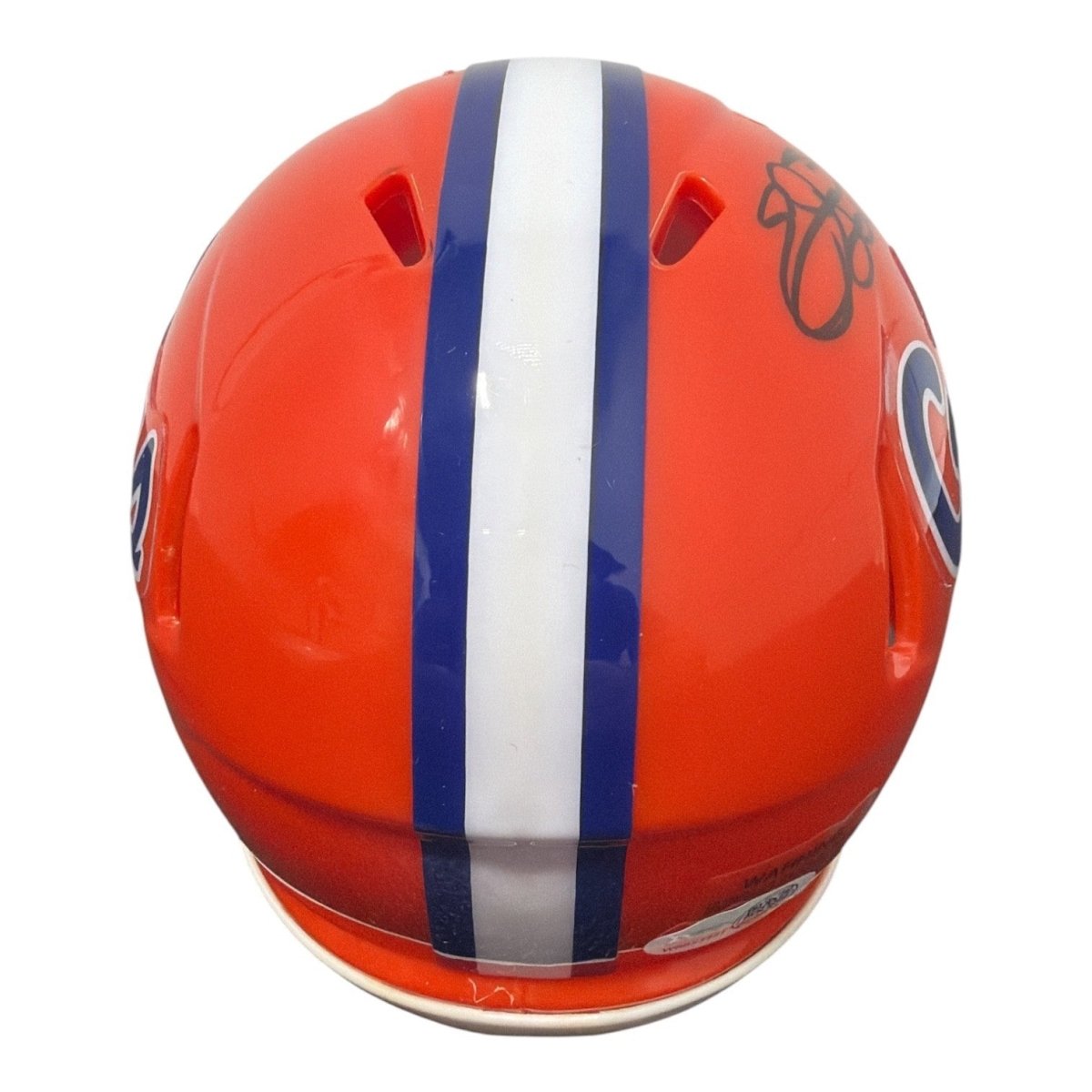 Emmitt Smith Signed Florida Gators Speed Mini Helmet JSA COA