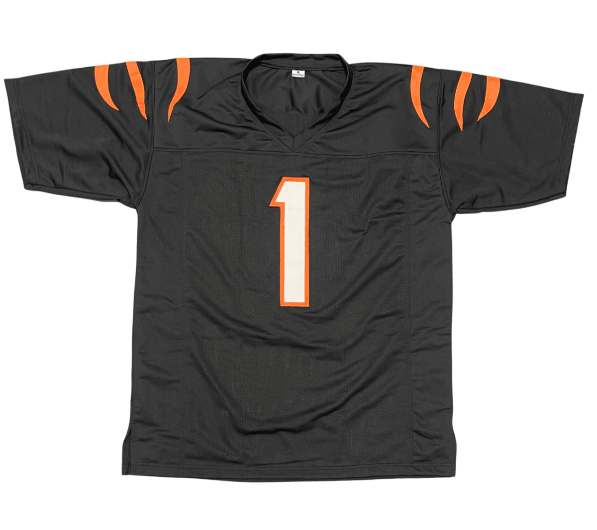 Ja'Marr Chase Signed Cincinnati Bengals Custom Black Jersey Beckett BAS COA