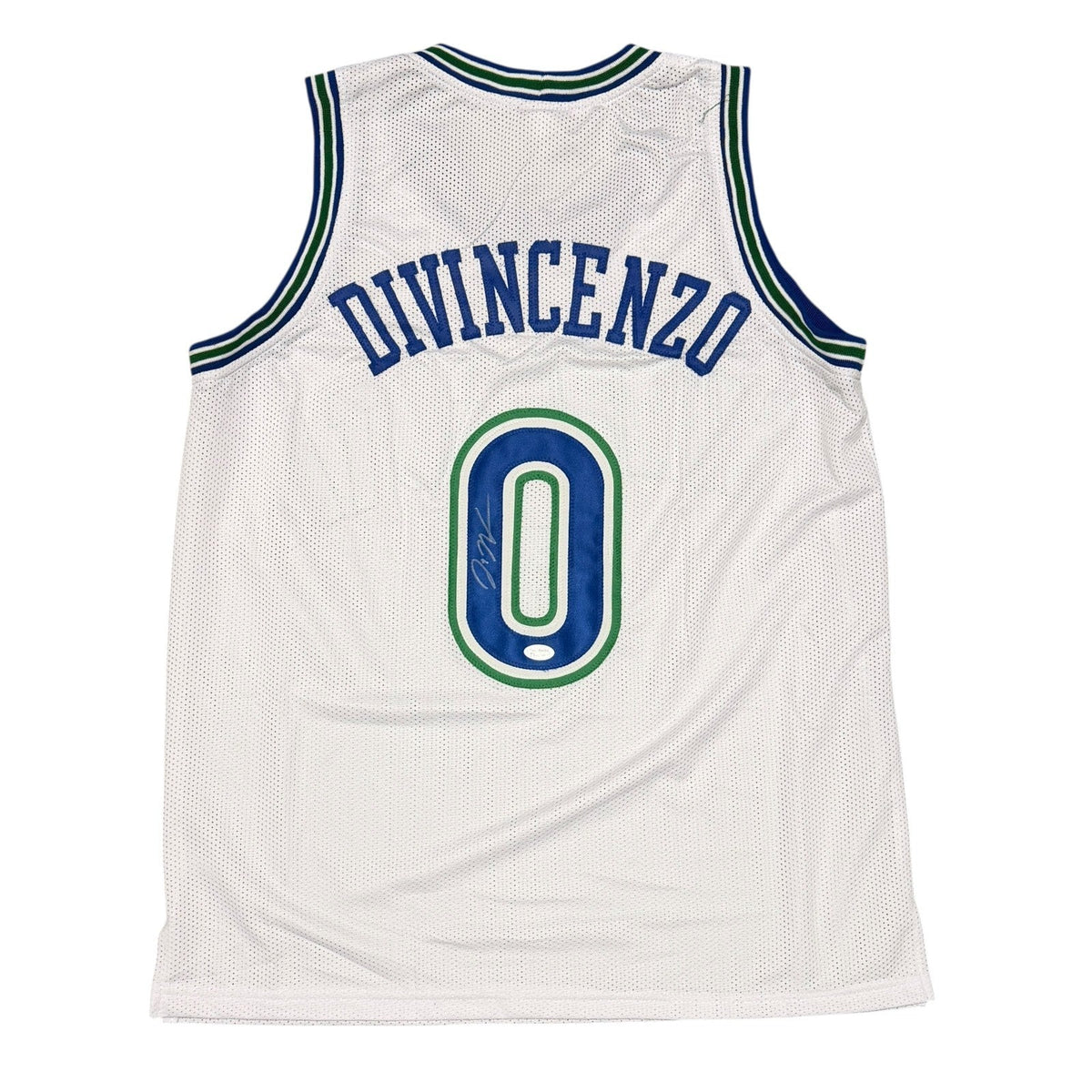 Donte DiVincenzo Signed Autographed Minnesota Timberwolves Custom Jersey JSA COA
