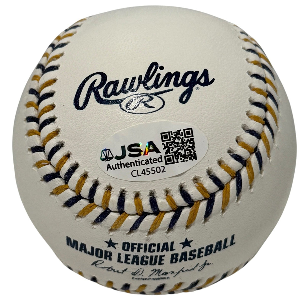 Jett Williams Signed Autographed Brewers Logo Baseball w/ Brew Crew JSA COA