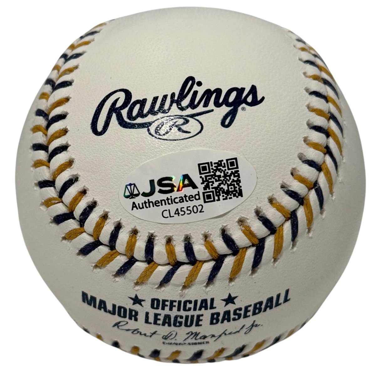Jett Williams Signed Autographed Brewers Logo Baseball w/ Brew Crew JSA COA