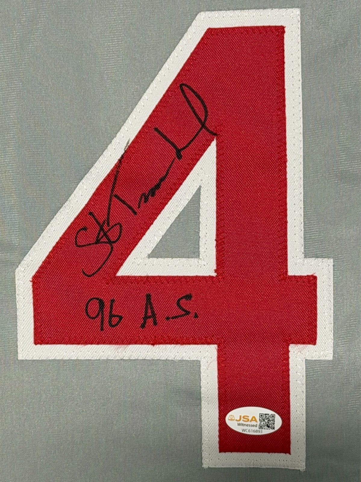 Steve Trachsel Signed Chicago Cubs Custom Jersey w/ 96 AS JSA Witness COA