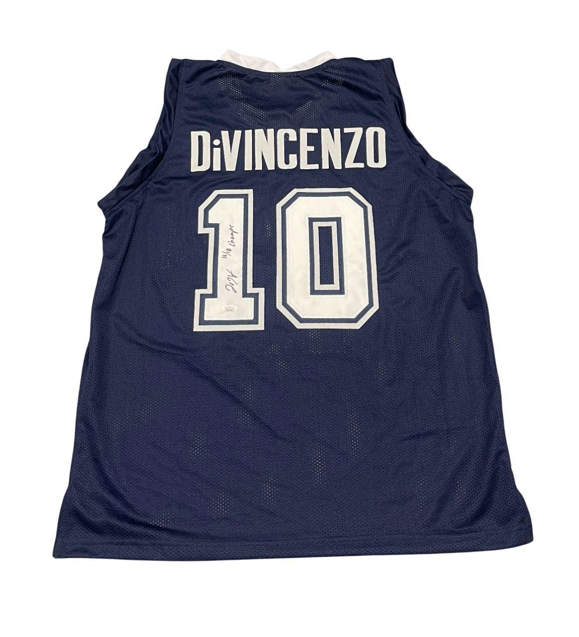 Donte DiVincenzo Signed Villanova Custom Jersey w/ 16 &amp; 18 Champs JSA COA