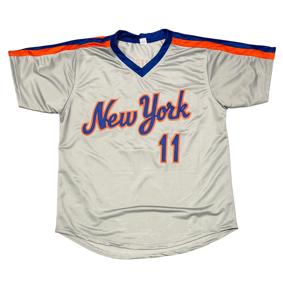 Tim Teufel Signed New York Mets Custom Jersey w/ 86 WSC JSA Witness COA