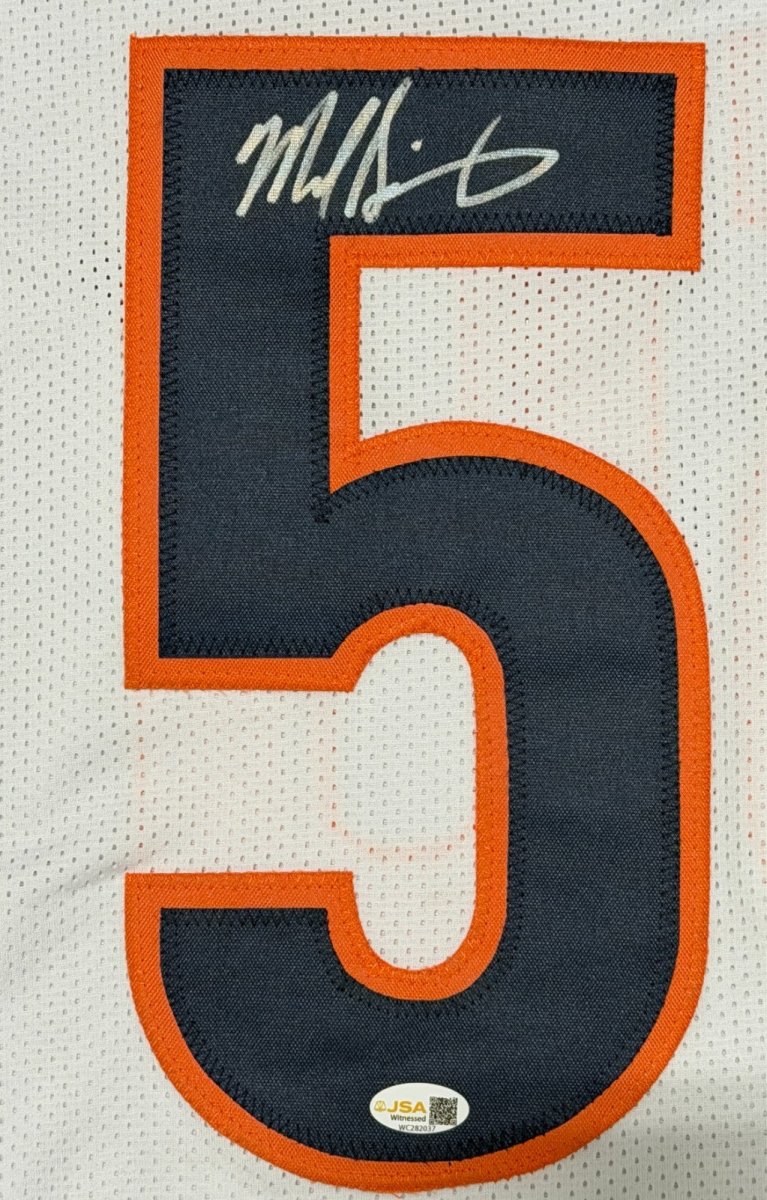 Mike Singletary Signed Autographed Chicago Bears Custom Jersey JSA Witness COA