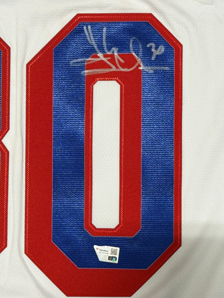 Henrik Lundqvist Signed New York Rangers White Fanatics Jersey FANATICS COA