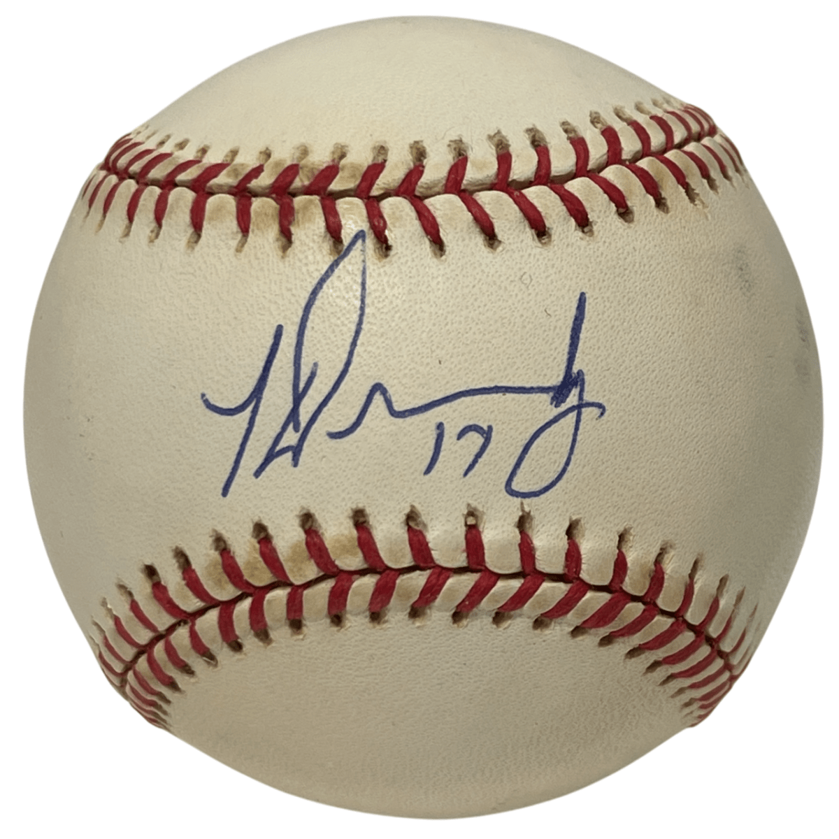 Todd Dunwoody Signed National League ONL Baseball Florida Marlins LSCM COA