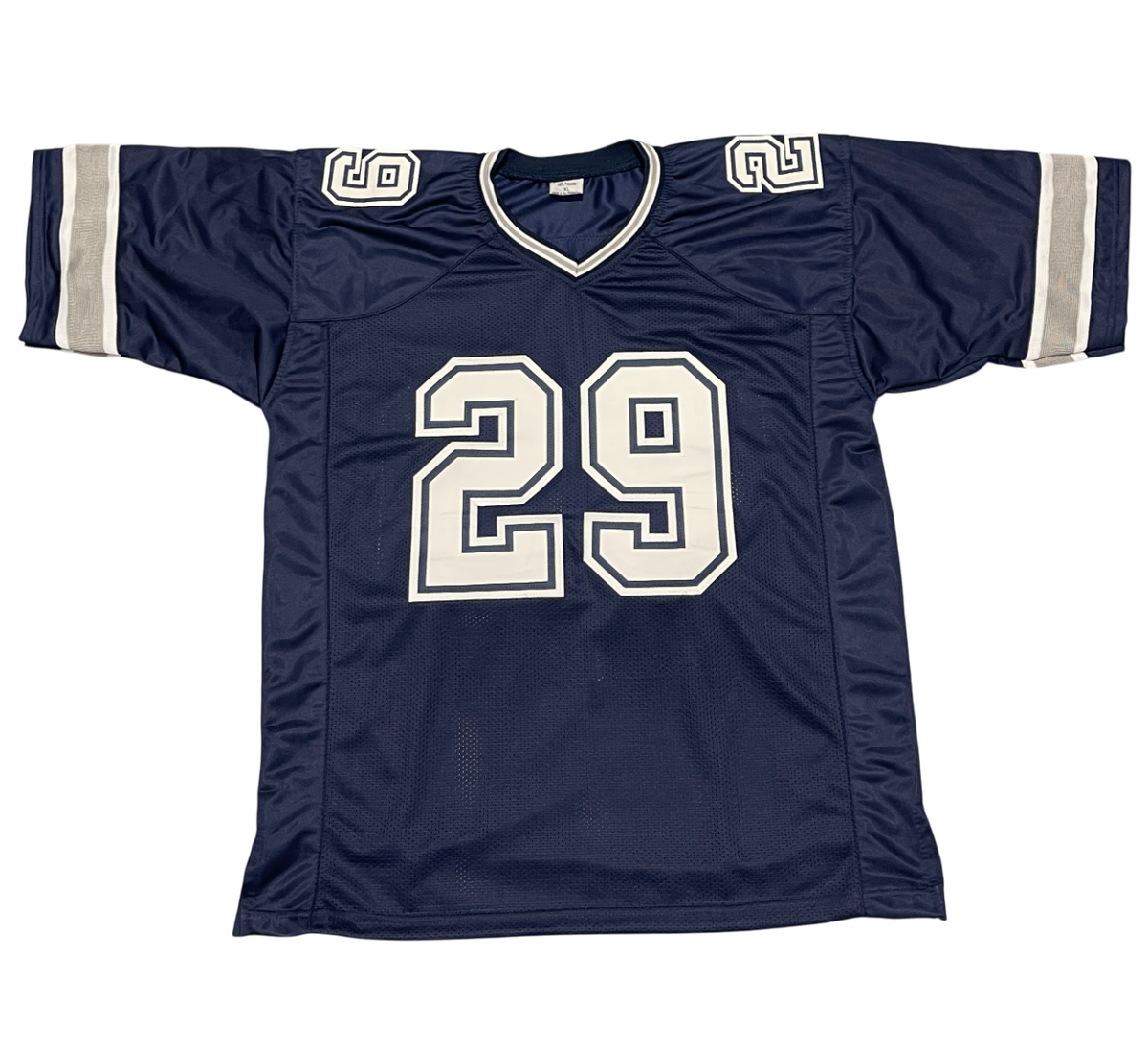Kenny Gant Signed Dallas Cowboys Custom Jersey w/ 2 ins Beckett Witness BAS COA
