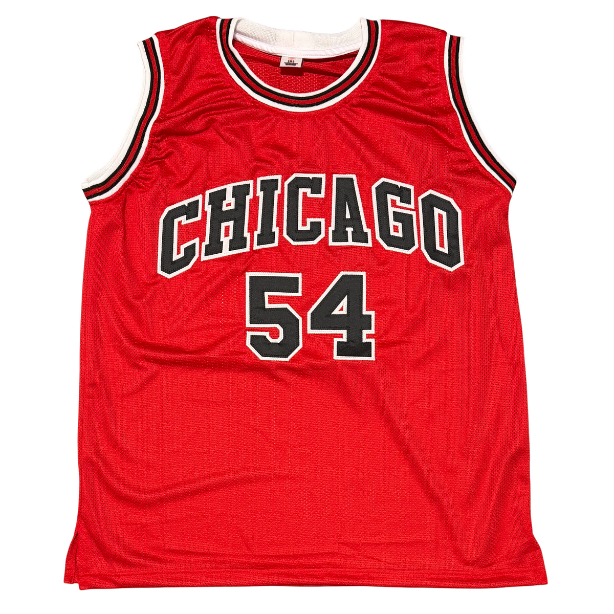 Horace Grant Signed Chicago Bulls Custom Jersey w/ 3 Peat 91-93 JSA Witness COA