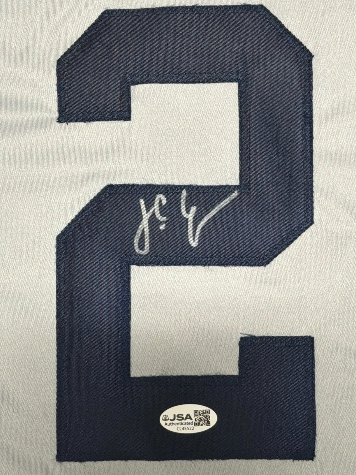 JC Escarra Signed Autographed New York Yankees Custom Jersey JSA COA