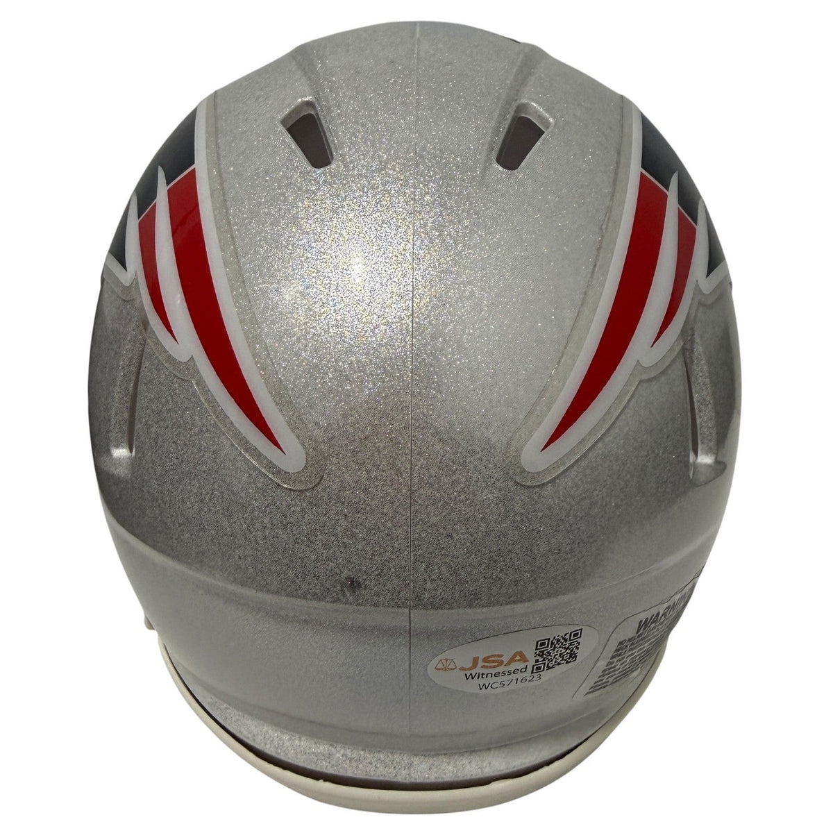 Ted Johnson Signed Patriots Speed Mini Helmet w/ 3x SB Champ JSA Witness COA