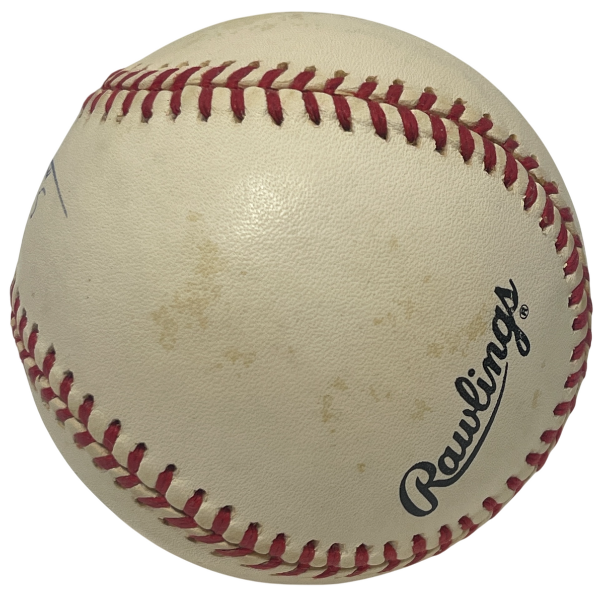 Michael Barrett Signed Autographed National League ONL Baseball Cubs LSCM COA