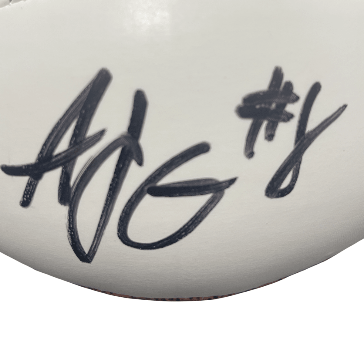 AJ Green Signed Wilson Mini White Panel NFL Football Cincinnati Bengals JSA COA