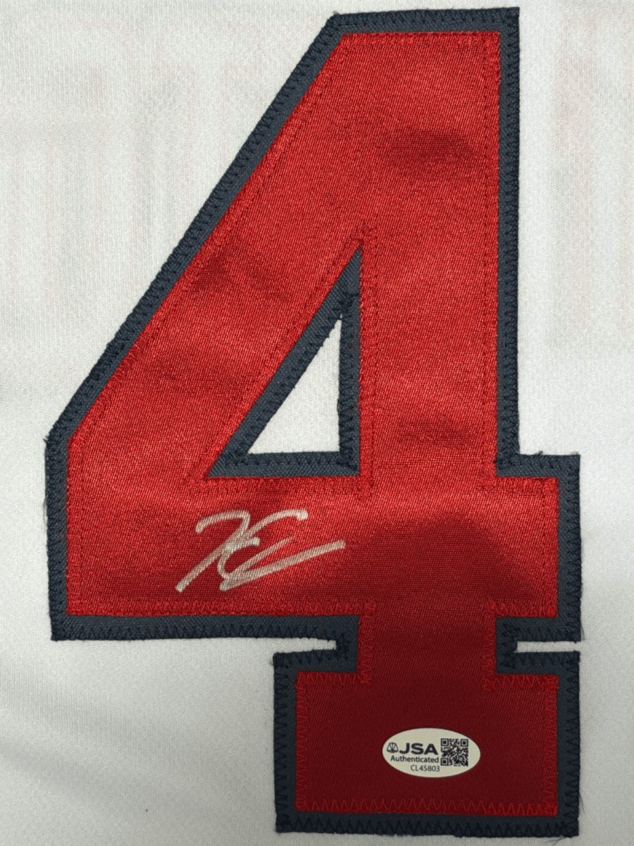 Josiah Gray Signed Autographed Washington Nationals Custom Jersey JSA COA