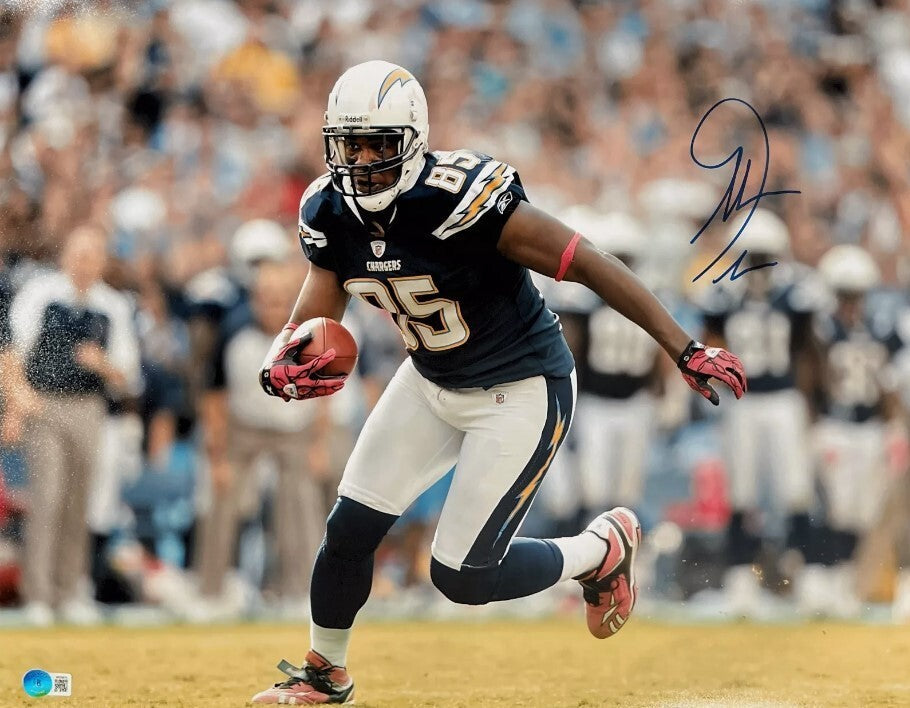 Antonio Gates Signed 16x20 Photo San Diego Chargers Beckett Witness BAS COA #3