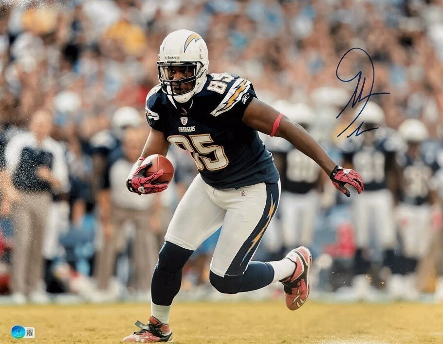 Antonio Gates Signed 16x20 Photo San Diego Chargers Beckett Witness BAS COA #3