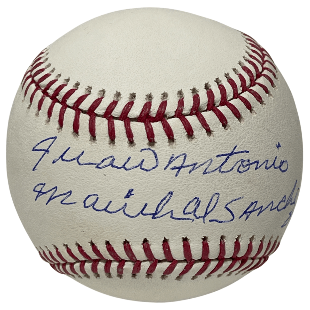 Juan Marichal FULL NAME Signed ROMLB Baseball Beckett Witness BAS COA