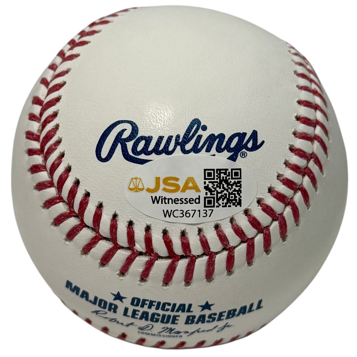 Roger McDowell Signed Autographed ROMLB Baseball w/ The 2nd Spitter JSA Wit COA