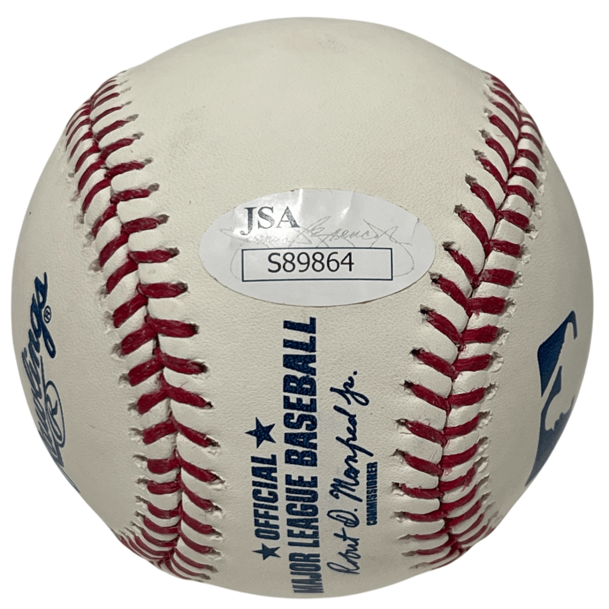 Corey Ray Signed Autographed Rawlings ROMLB Baseball JSA COA Brewers
